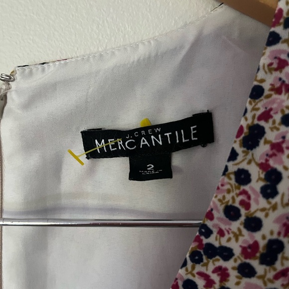 J. Crew V Neck floral wrap dress, 2 - Picture 2 of 4